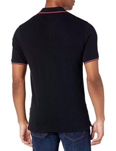 เสื้อเชิ้ตผ้าฝ้าย100% สำหรับผู้ชายผ้าถักแบบลำลองพิมพ์ลายซับลิเมชัน12สีพิมพ์โลโก้ OEM แบบเรียบๆ - Product Image 6