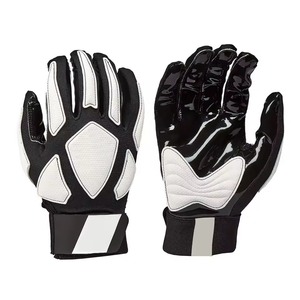 Guantes de fútbol americano de su propio diseño Último diseño al por mayor Precio barato Guantes de fútbol americano impresos personalizados MOQ bajo - Product Image 4