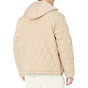 Men's Relaxed Fit <b>Lightweight</b> Canvas Puffer <b>Jacket</b> Water-Resistant <b>Packable</b> Bomber with Zip Closure Windproof Casual Outwear - Product Image 6