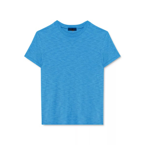 เสื้อยืดผู้หญิงแบบเรียบ ผ้าฝ้าย 100% 180gsm สั่งทำได้ พิมพ์โลโก้ได้ ขายส่ง - Product Image 5
