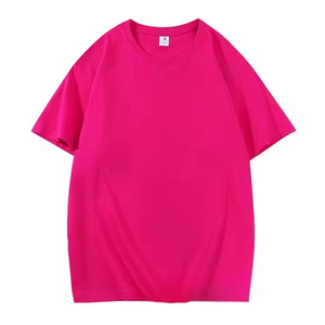 T-shirt décontracté pour homme J1, coupe ample, manches courtes, couleur unie, respirant, jersey doux, impression numérique vierge, 100% coton - Product Image 4