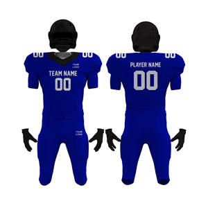 Camiseta de fútbol americano personalizable corta de transferencia de calor transpirable hecha en Pakistán OEM ODM con servicio al por mayor de alta calidad - Product Image 1