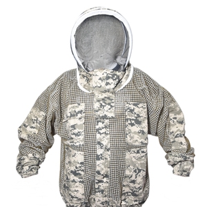 Chaqueta protectora de apicultura de algodón puro de alta calidad a precio de fábrica 2025, ropa de apicultor, chaqueta ventilada para Apicultura - Product Image 6