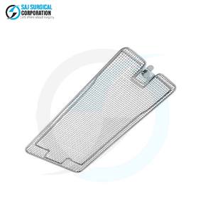 Tapa Médica Profesional de Acero Inoxidable para Canasta DIN de Base Plana, Reutilizable, con Certificación CE para Clínicas y Hospitales - Product Image 3