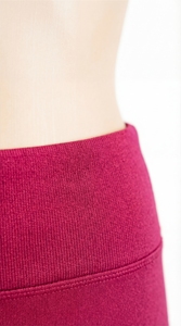 Leggings Deportivos de Cintura Alta Color Rosa Intenso para Mujer, Pantalones de Yoga y Fitness Personalizados OEM - Product Image 6