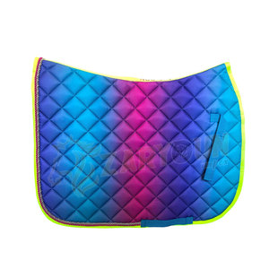 Vente en gros de tapis de selle de saut d'obstacles ZARYOUN IMPEX ZI-2105, résistants, séchage rapide, confortables, légers, en coton. - Product Image 6