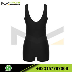 Maillot de bain une pièce pour femme Maillot de bain sans manches Combinaison de sport Maillot de bain Dos ouvert Patchwork Soft Stretchy Material - Product Image 5