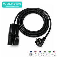 Adaptateur de chargeur EV Type 2 sans mise à la terre, solution de charge EV sans mise à la terre