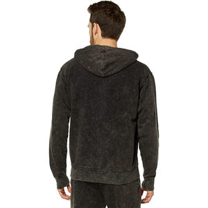 Sudadera con capucha fabricantes personalizados 450Gsm 500Gsm hombres Sudadera con capucha 400Gsm peso pesado de gran tamaño 400 450 500 Gsm francés Terry algodón térmico - Product Image 4