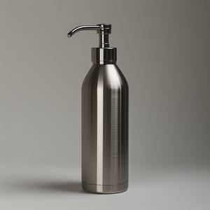 Dispensador de Jabón de Baño de Acero Inoxidable Contemporáneo con Diseño Moderno de Lujo, Construcción Duradera y Ecológica, Personalizable - Product Image 2