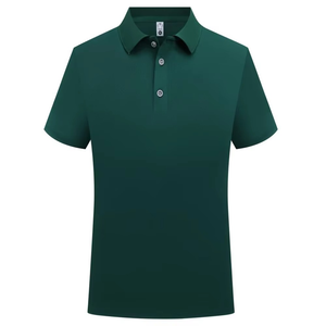Camiseta Polo De uniforme clásico negro en blanco para Hombre, venta al por mayor, camiseta De cuello Formal De verano a granel para Hombre, Camiseta informal, Polos De Hombre - Product Image 5