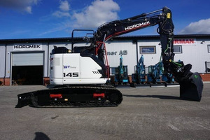 รถขุดไฮโดรมีค HMK 145 LC SR แบบตีนตะขาบขนาดกะทัดรัด พร้อมปั๊มเกียร์อีซูซุประสิทธิภาพสูง และปั๊มไฮดรอลิกคาวาซากิสำหรับงานหนัก ขายส่ง - Product Image 6