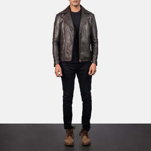 <b>jacket</b> for <b>man</b> pu leather warm stylish comfortable durable winter fashion outerwear custom bulk supply professional coat - Product Image 6