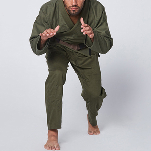 Uniforme de Jiu-Jitsu BJJ de Alta Calidad con Cinturones, Kimono de Jiu-Jitsu de Algodón para Entrenamiento de Artes Marciales - Product Image 2