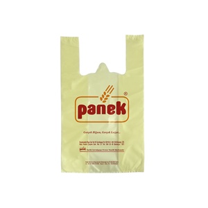 Wholesale Disposable White <b>Plastic</b> T-Shirt Bags for Supermarket Grocery Shopping Turkey - Product Image 6