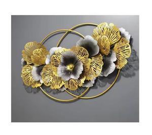 Nouveau rétro Style pastoral rond miroir en rotin décoration tissé à la main salon tenture murale - Product Image 2