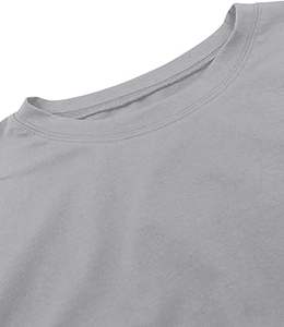 T-shirt d'été pour homme RABUSH SPORTS RS-ONS-12 2026, streetwear, 100% coton, col rond, manches courtes, couleur unie, respirant, coupe classique - Product Image 2