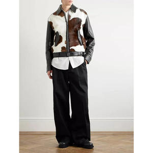 Chaqueta de Cuero de Calidad Garantizada con Cuello Alto, Diseño Invernal, Logotipo Frontal - Precios Bajos por Exportadores, Chaqueta de Cuero para Hombre en Oferta - Product Image 2