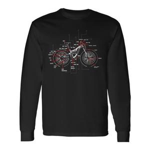 Maillot de cyclisme à manches longues Bike Anatomy pour cyclistes, VTT et pièces de vélo de montagne - Product Image 1