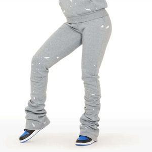 Conjunto de Dos Piezas Casual de Invierno 2025 para Mujer, Estilo Hip Hop, Ligero, Transpirable, Sudadera con Capucha, Pantalones Deportivos, Felpa Sólida de Alta Calidad - Product Image 3