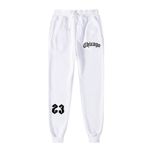 Automne et hiver hommes pantalons de survêtement décontractés taille haute cordon Jogging pantalon avec bande latérale décoration course pantalons de survêtement - Product Image 4