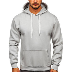 Sudadera con Capucha de Algodón Estampada con Bolsillo Canguro para Hombre, Sudadera Básica Extra Grande con Estilo Casual Elevado, Sudaderas y Hoodies para Hombre - Product Image 4