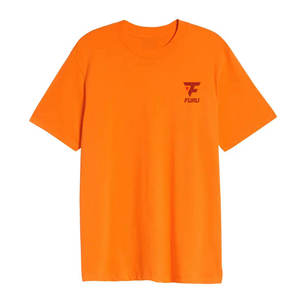 T-shirts unisexes 100% coton imprimés sur mesure 150 GSM impression de logo surdimensionné à motif solide pour hommes et femmes - Product Image 1