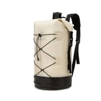 Sac à dos étanche à cadre réglable de 20 L avec fermeture à enroulement, tendance, pour le kayak et la navigation de plaisance