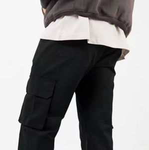 กางเกงยีนส์ขายาวแบบลำลองสำหรับผู้ชาย, กางเกงยีนส์ผ้ายืดหยุ่นพลัสไซส์ทรงตรงปิดปานกลาง-ซักธรรมดาสำหรับฤดูร้อน2025 - Product Image 4