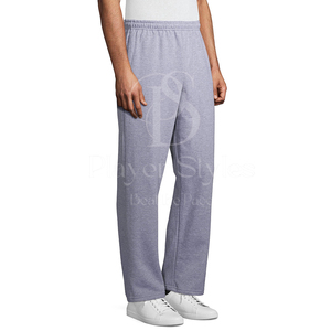Pantalon de jogging en coton léger pour homme, streetwear personnalisé, décontracté, taille mi-haute, coupe droite, coupe-vent, respirant, écologique, OEM - Product Image 4