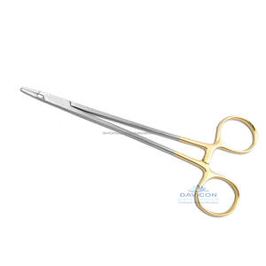 Ryder ที่ใส่เข็มสแตนเลสสตีลด้วยมือขนาด8นิ้ว (20ซม.) พร้อมหัวหุ้มปลายเครื่องมือผ่าตัดขนาด5มม. - Product Image 4