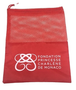 ถุงตาข่ายแบบหูรูดสำหรับบรรจุสินค้าส่งเสริมการขาย - Product Image 1