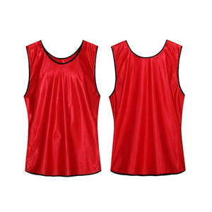 เสื้อฟุตบอลผ้าตาข่ายผ้าโพลีเอสเตอร์สำหรับฝึก - Product Image 3