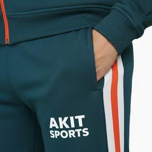 Conjunto Deportivo Informal de Invierno para Hombre, Nuevo Modelo 2025, Color Liso, con Cordón, 100% Algodón, Proveedor Directo de Fábrica - Product Image 4