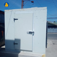 Puerta con bisagra de PU, almacenamiento en frío, congelador de sala fría con Daikin Copeland Frascold Sanyo, marcas de compresores, sala de refrigeración