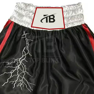 Short de boxe d'entraînement pour hommes Short de boxe entièrement personnalisé Toute conception possible Sports - Product Image 3