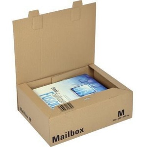 Caja de Cartón Corrugado para Envíos ColomPac Mailbox M, Dimensiones Internas 32.5 X 10.5 X 24 cm (Ancho X Alto X Profundidad), Dimensiones Externas - Product Image 1