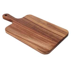 เขียงไม้ที่มีสีและขนาดที่กำหนดเองสำหรับเสิร์ฟและหั่นผักและผลไม้ - Product Image 2