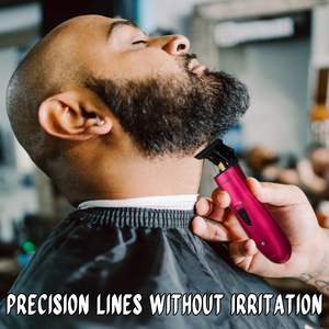 Cortadora de Pelo Profesional Inalámbrica para Hombre, Recortadora de Barba con Cuchilla de Acero Inoxidable para Uso en Barberías - Product Image 3