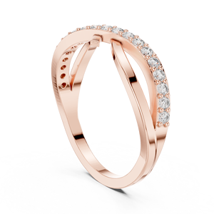 Juego de anillos nupciales de moissanita y diamantes vintage de alta calidad con ajuste de garra en plata chapada en oro blanco para mujer Servicio OEM - Product Image 5