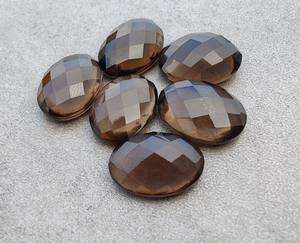 อัญมณีจริงสำหรับขายเป็นจำนวนมากอัญมณีทรงวงรีตัดเป็นชิ้นขนาด6มม. x 8มม. สำหรับร้านค้าออนไลน์ - Product Image 3