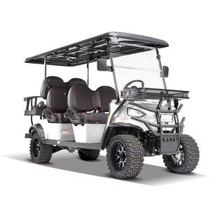 Chariot de <span class=keywords><strong>golf</strong></span> électrique 6 places original 2023 avec équipement de sonorisation audio haute performance Puissance 60V 28Ah et 2500 Watts - Product Image 3