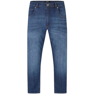 กางเกงยีนส์ของผู้ชายกางเกงยีนส์ขายาวสำหรับโรงงานสีตามสั่ง - Product Image 1