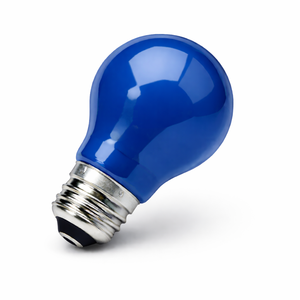 Standard 25W 230V Incandescent <b>Bulb</b> Azul Color - Product Image 1