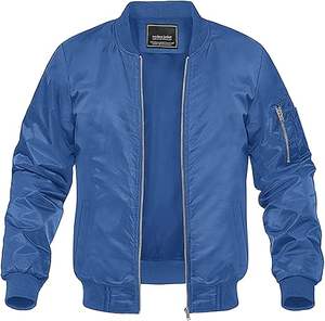 Blouson d'aviateur léger blouson d'aviateur imperméable en nylon avec logo personnalisé pour hommes vente en gros - Product Image 3