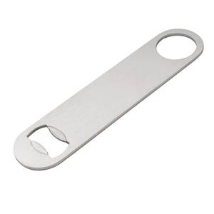 Abridor de botellas plano de acero inoxidable, abridor rápido de alta resistencia, agarre ergonómico, herramienta profesional para uso en el hogar, bar y restaurante - Product Image 6