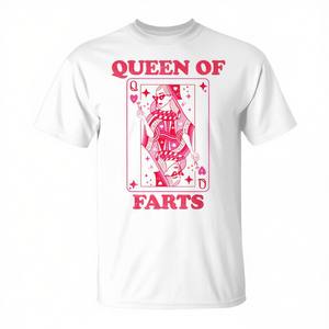 Maglietta Promozionale Queen of Farts, T-Shirt Queen of Farts - Product Image 2