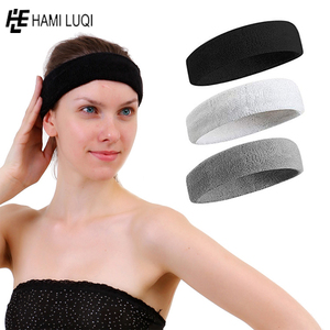 Cinta para el sudor de algodón para hombre, diadema deportiva para correr, con logotipo personalizado, venta al por mayor - Product Image 4