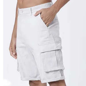 Pantalones cortos tácticos de uniforme para hombre con diseño de logotipo OEM personalizado, de secado rápido, ligeros, con cremallera y cierre hasta la rodilla, tela Oxford - Product Image 6