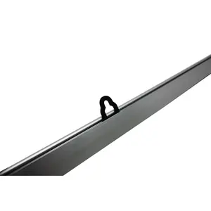 Barre de fixation en aluminium de 70 cm pour affiches (paire) – Catégorie de produit : Crochets et rails - Product Image 2